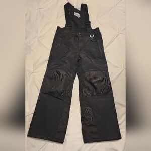 Slalom Kids Small Black Snowbibs
